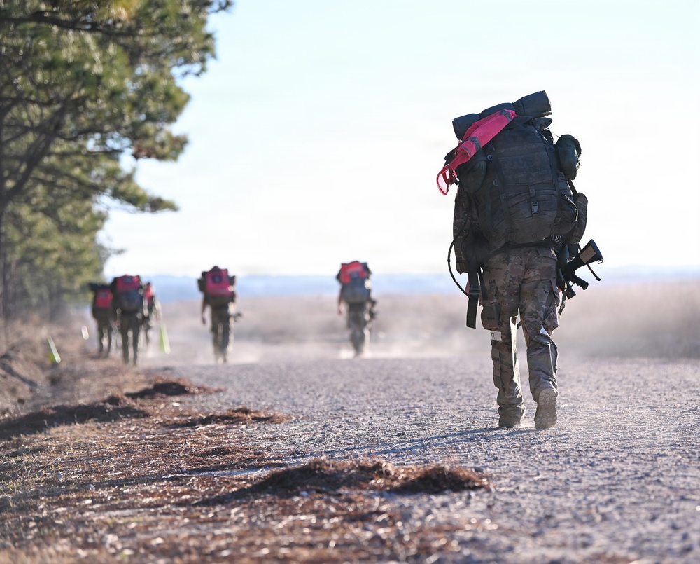 Special Forces Candidates Ruck March