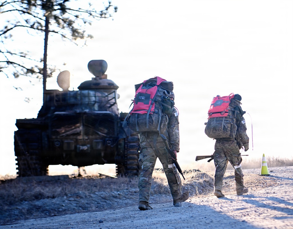 Special Forces Candidates Ruck March
