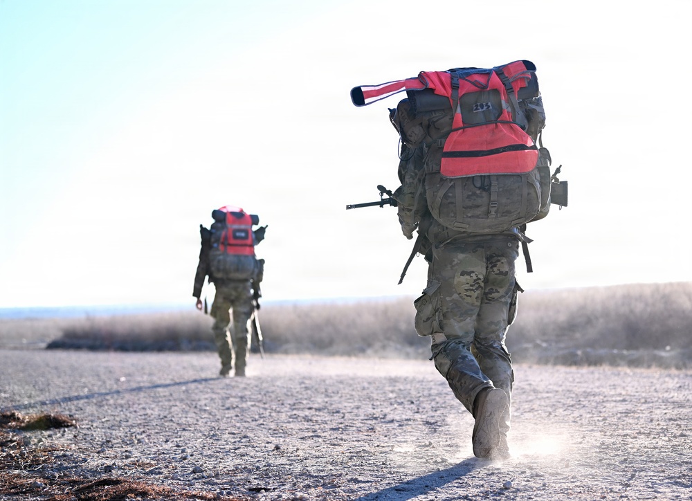 Special Forces Candidates Ruck March