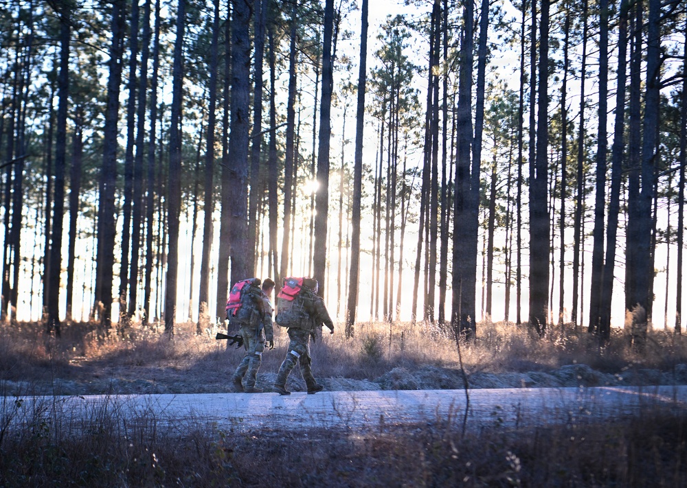 Special Forces Candidates Ruck March