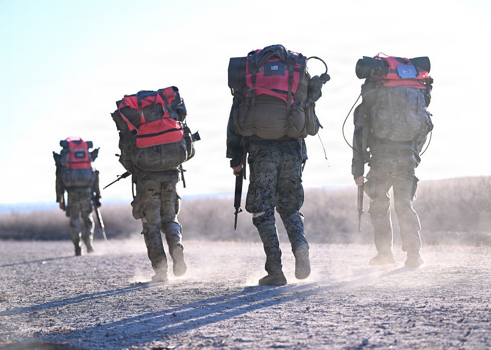 Special Forces Candidates Ruck March