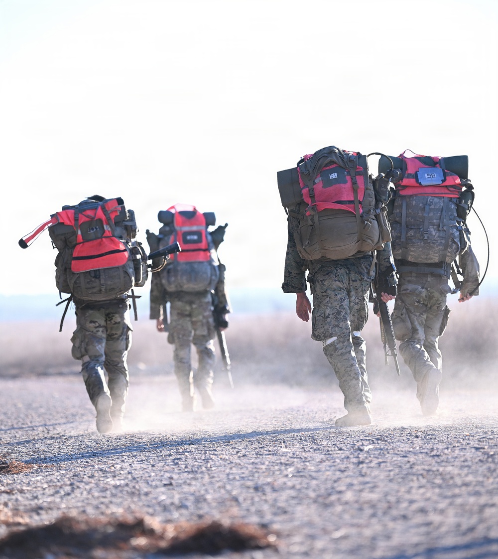 Special Forces Candidates Ruck March
