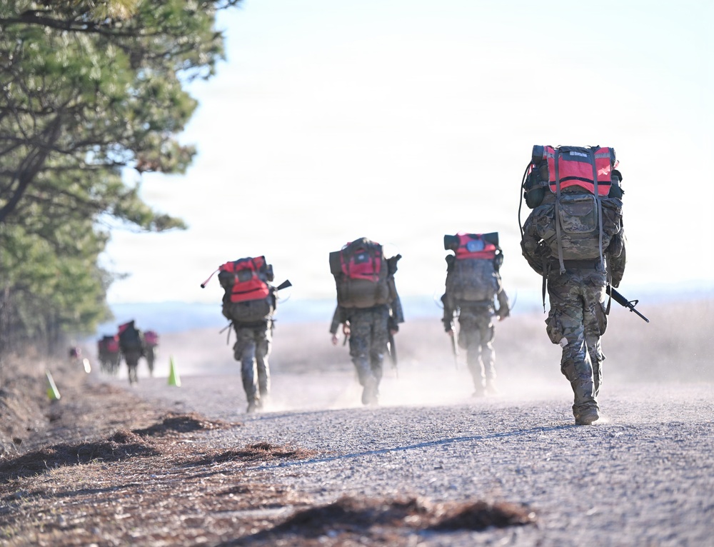 Special Forces Candidates Ruck March