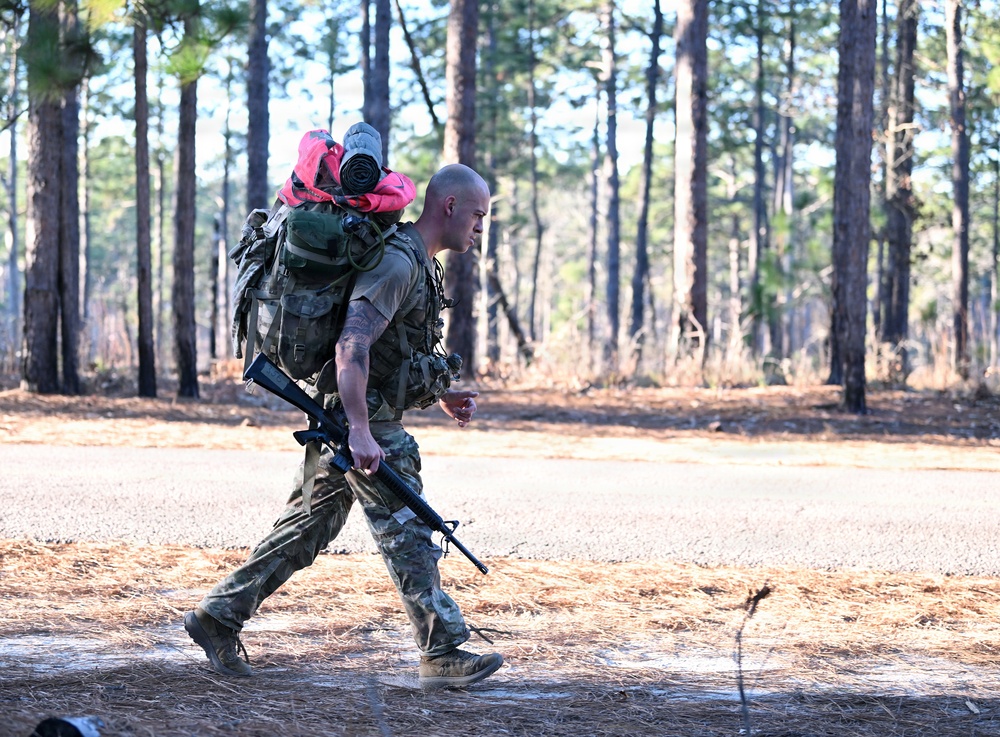 Special Forces Candidates Ruck March