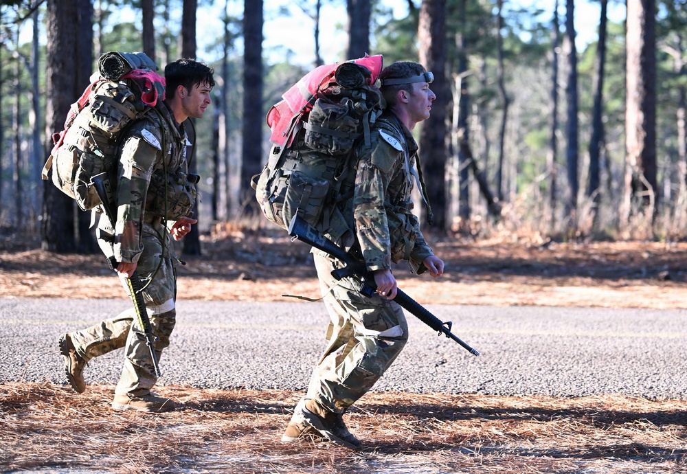Special Forces Candidates Ruck March