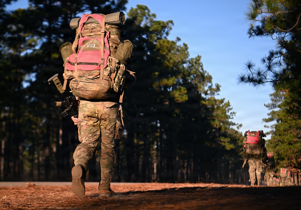 Special Forces Candidates Ruck March