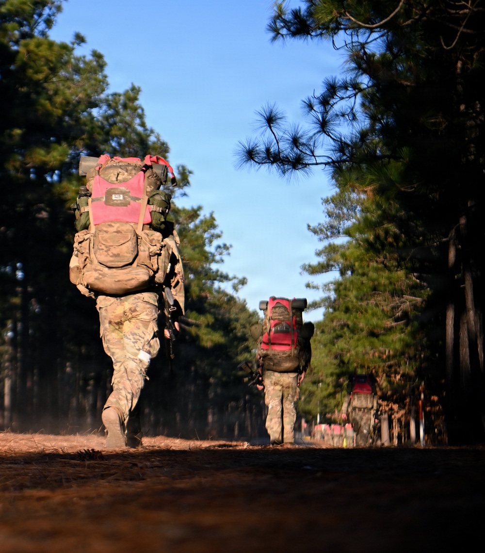 Special Forces Candidates Ruck March