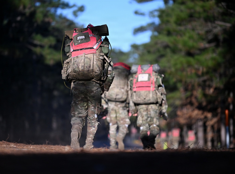 Special Forces Candidates Ruck March