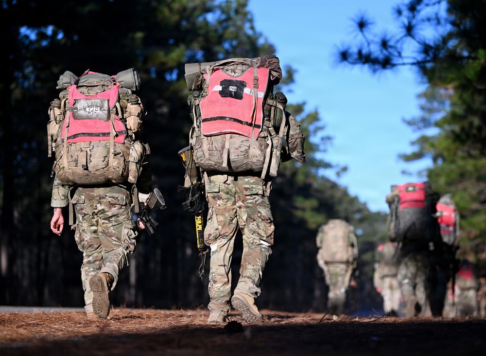 Special Forces Candidates Ruck March