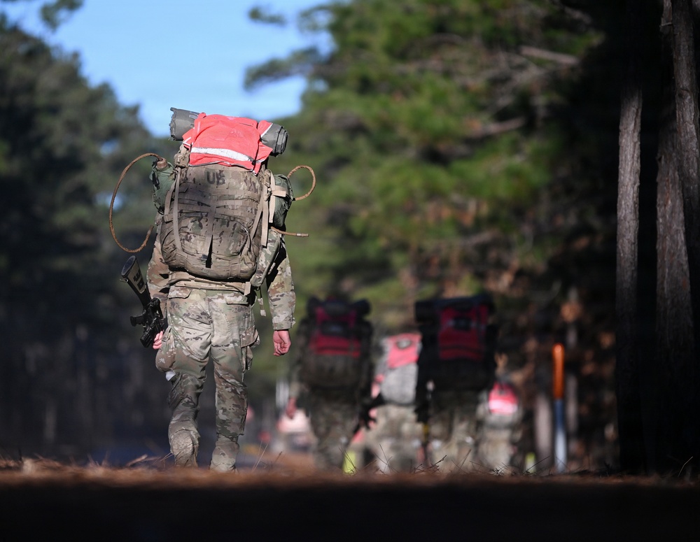 Special Forces Candidates Ruck March