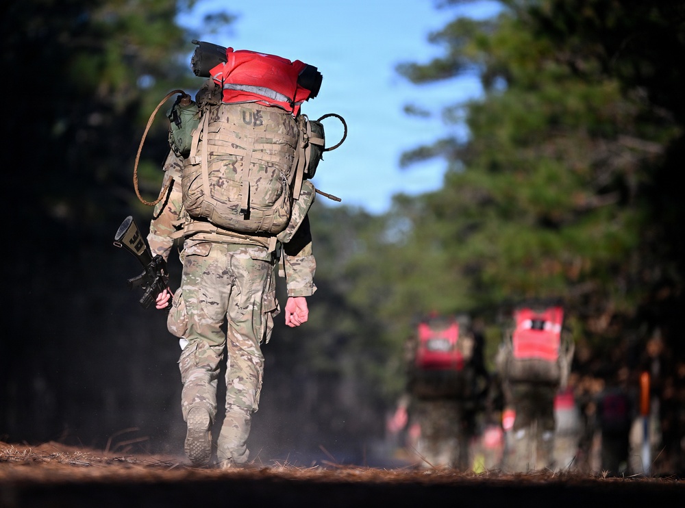 Special Forces Candidates Ruck March