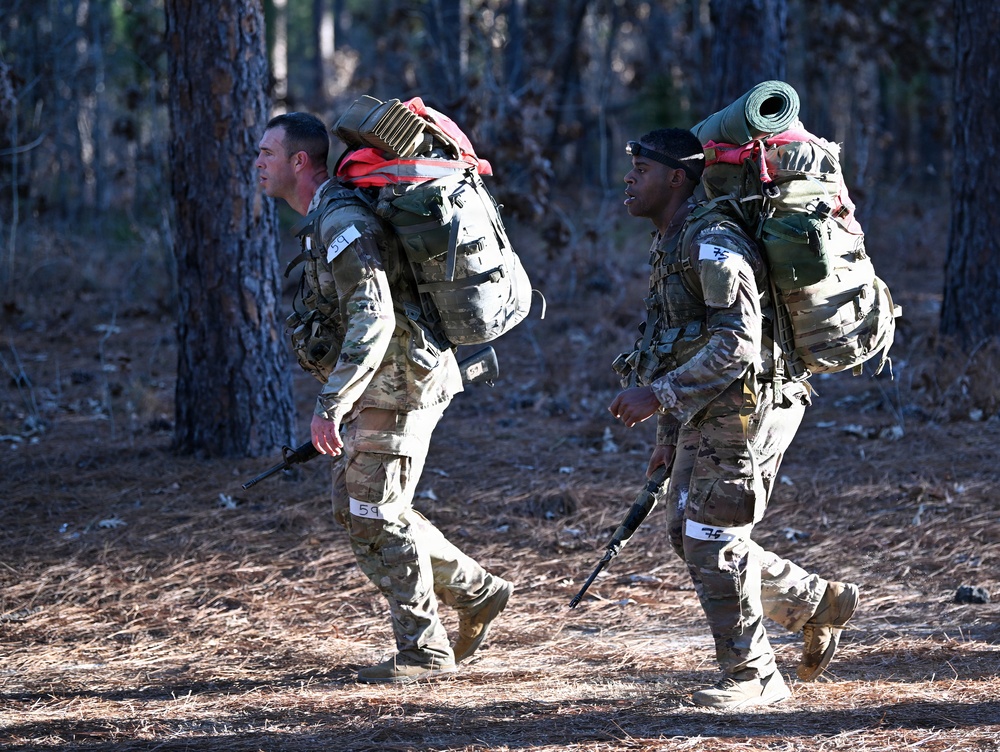Special Forces Candidates Ruck March