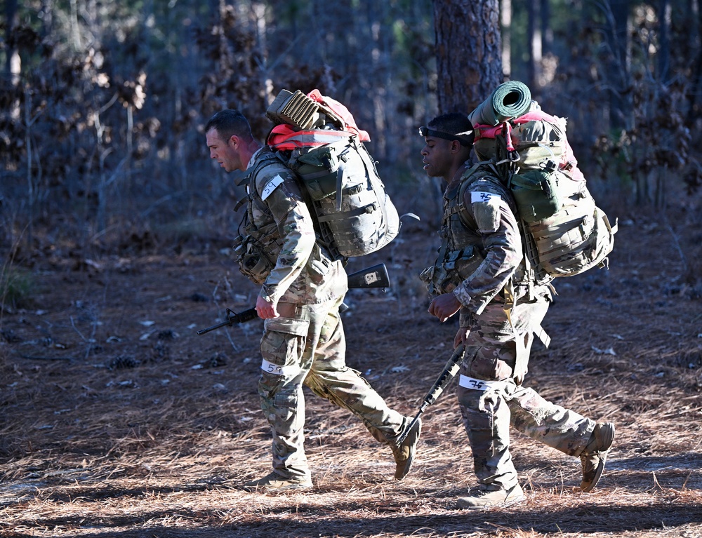 Special Forces Candidates Ruck March