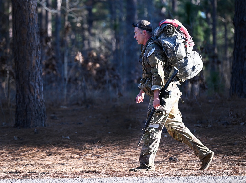 Special Forces Candidates Ruck March