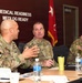Col. Maxwell briefs Maj. Gen. Turinetti