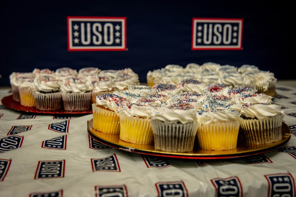 Airmen celebrate USO anniversary at Spangdahlem Air Base