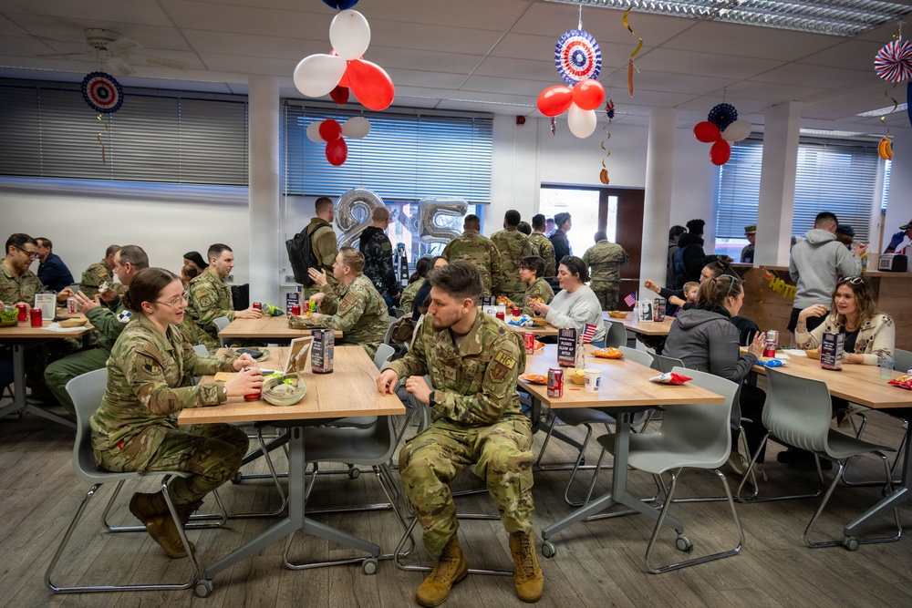 Airmen celebrate USO anniversary at Spangdahlem Air Base