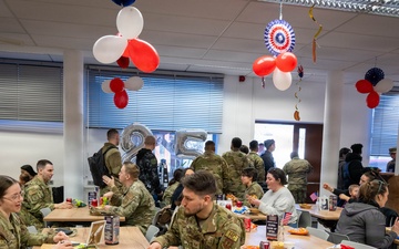 Airmen celebrate USO anniversary at Spangdahlem Air Base
