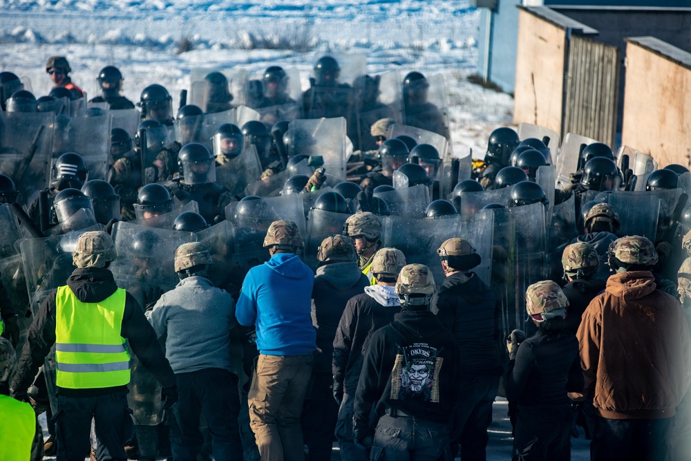 Kosovo Force 36 Riot Control