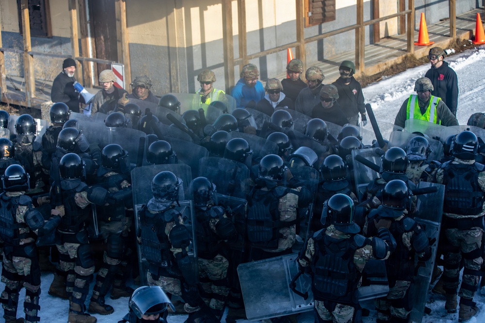Kosovo Force 36 Riot Control
