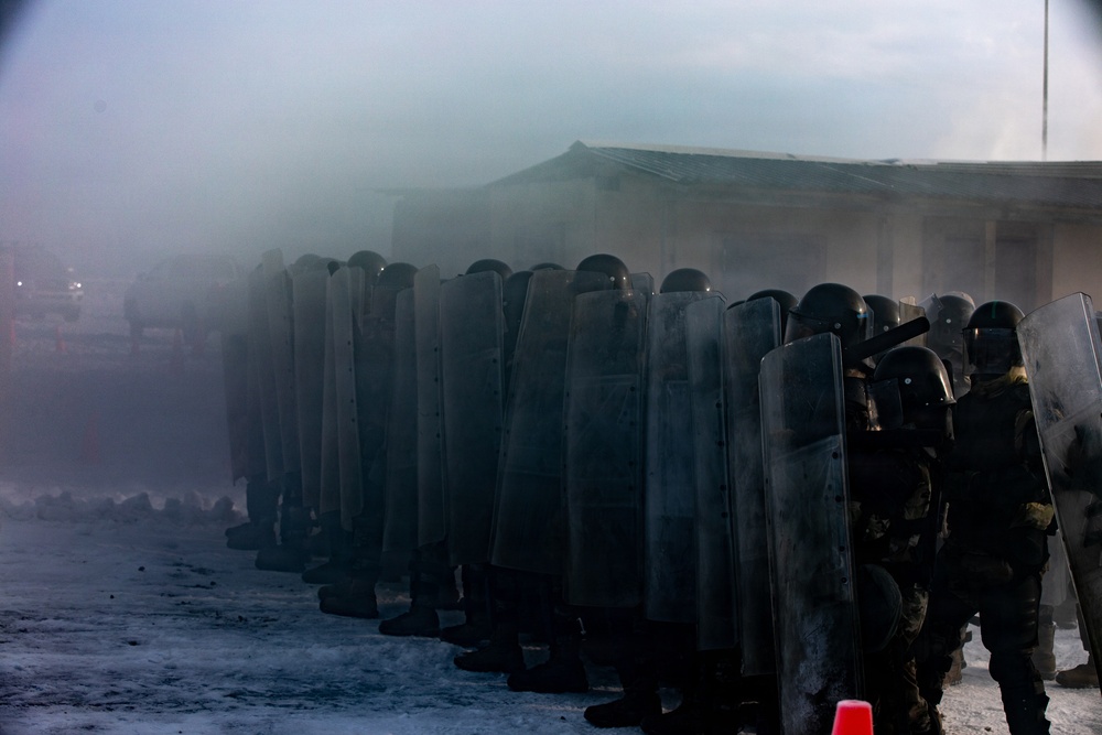 Kosovo Force 36 Riot Control