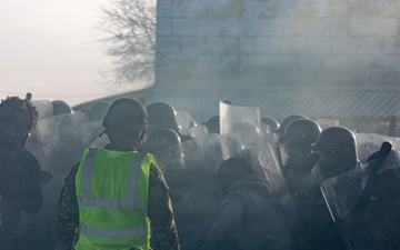 Kosovo Force 36 Riot Control