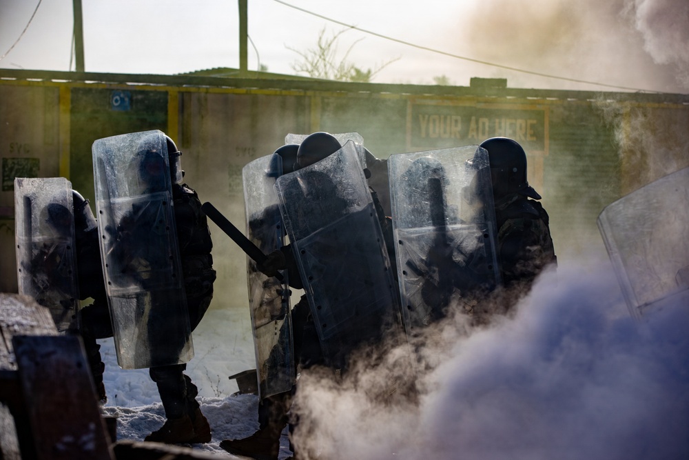 Kosovo Force 36 Riot Control