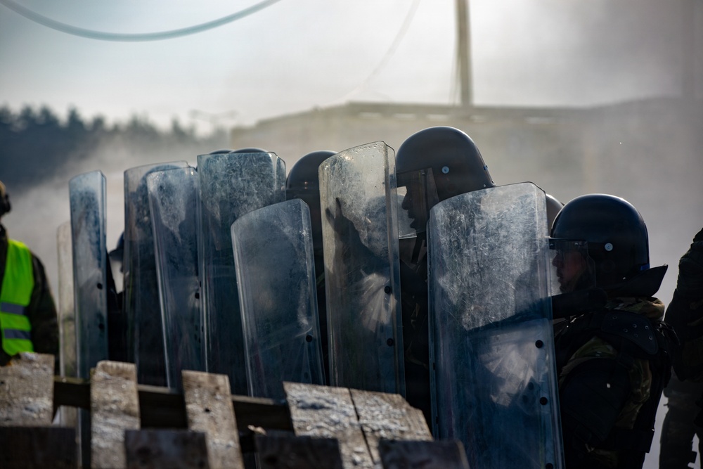 Kosovo Force 36 Riot Control