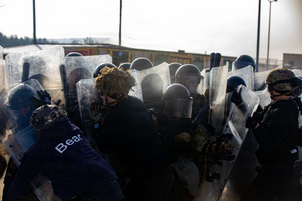 Kosovo Force 36 Riot Control