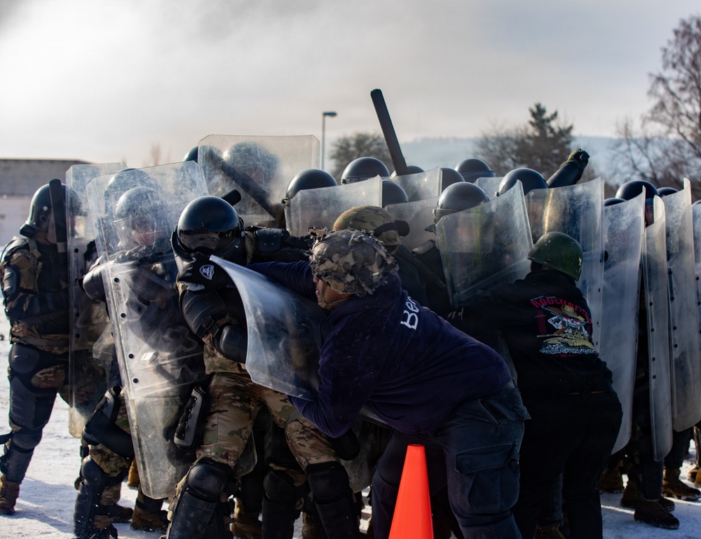 Kosovo Force 36 Riot Control