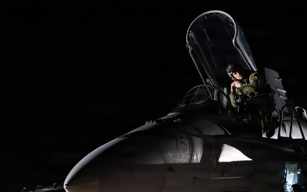 Preparation of a CF-188 Hornet