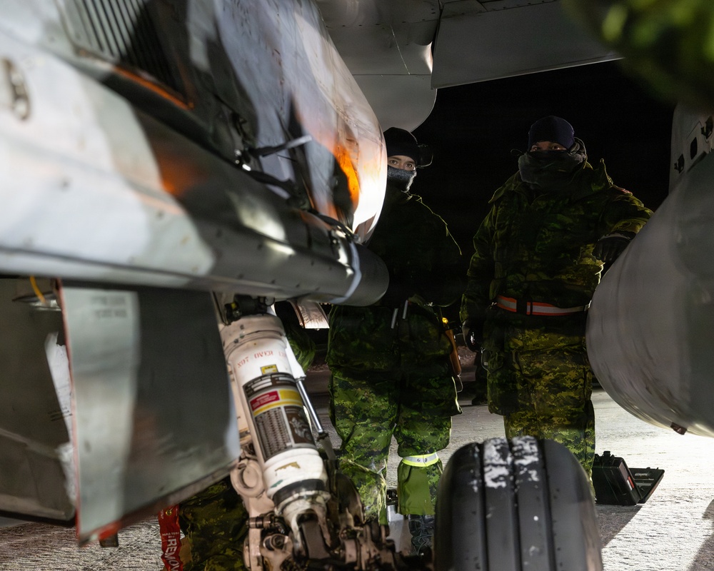 Preparation of a CF-188 Hornet