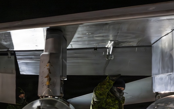 Preparation of a CF-188 Hornet