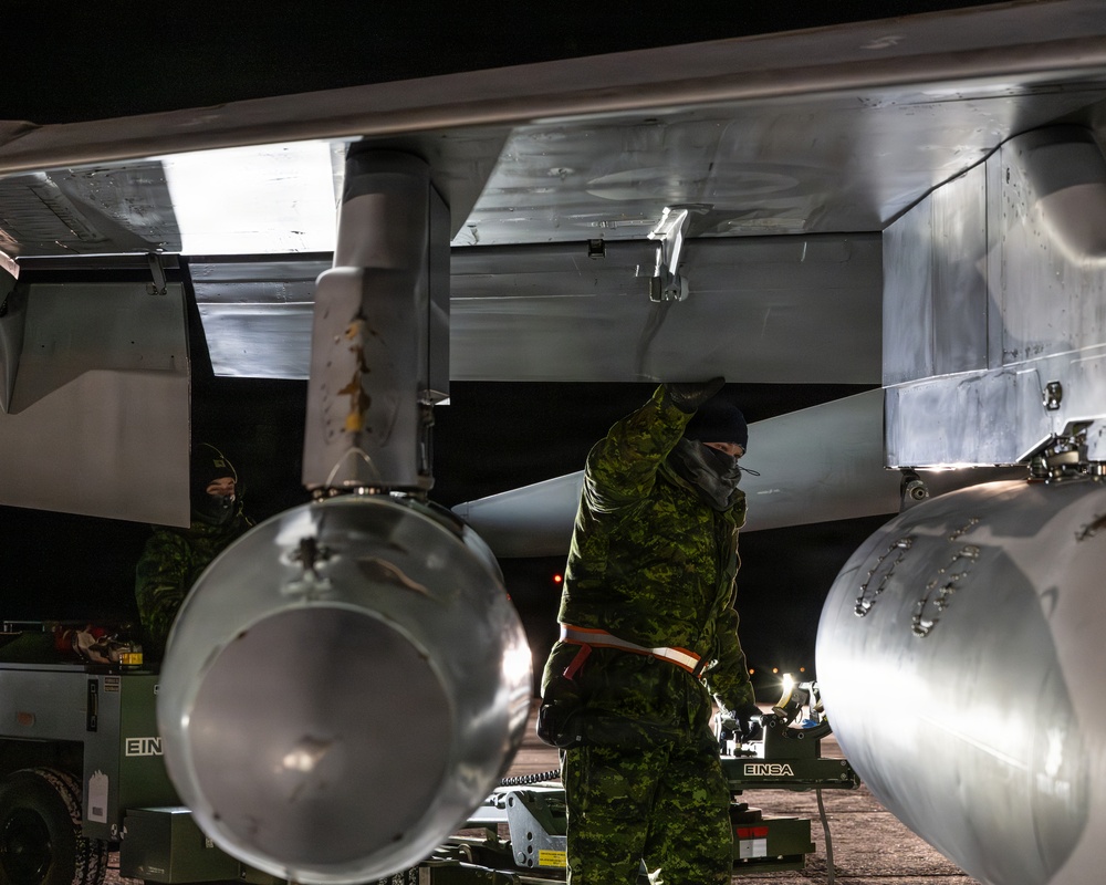 Preparation of a CF-188 Hornet