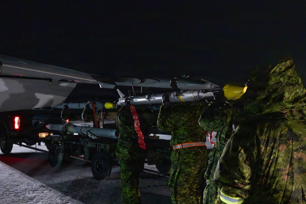 Preparation of a CF-188 Hornet