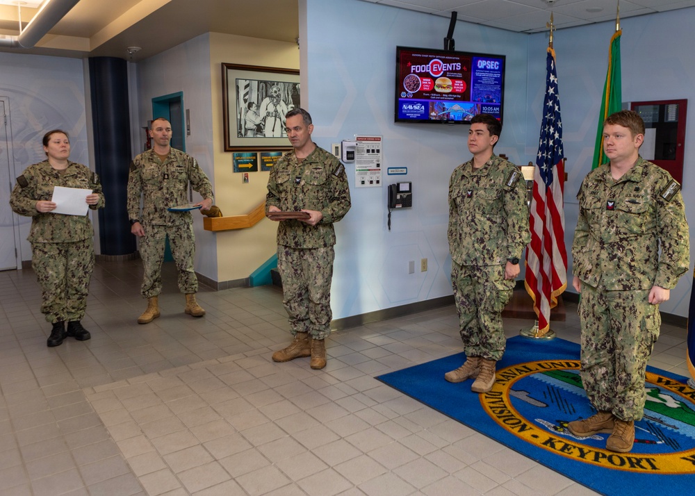 NUWC Division, Keyport recognizes FY25 Sailors of the Year