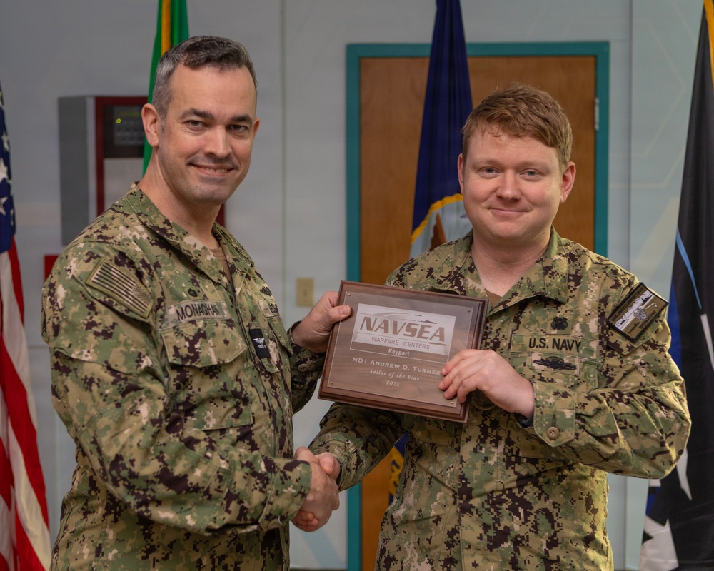 NUWC Division, Keyport Selects FY25 Sailors of the Year