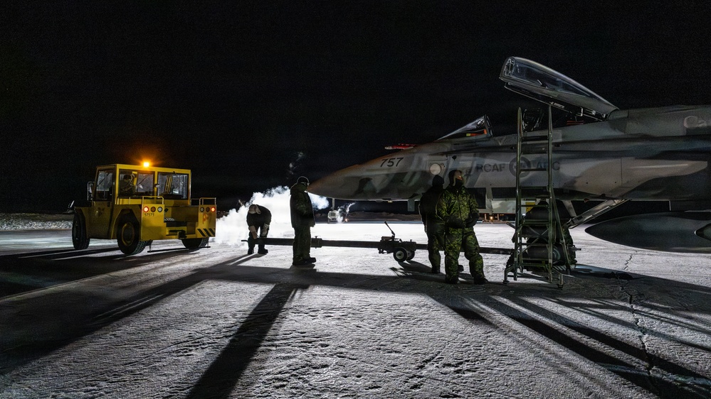 Preparation of a CF-188 Hornet