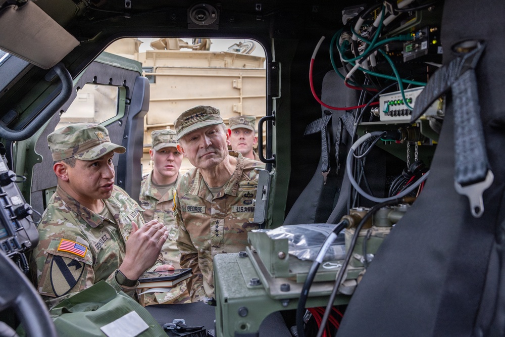 Chief of Staff of the U.S. Army NGC2 Visit