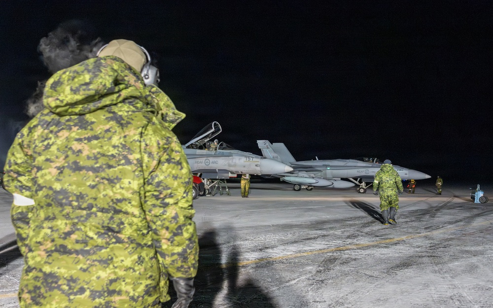 Preparation of a CF-188 Hornet