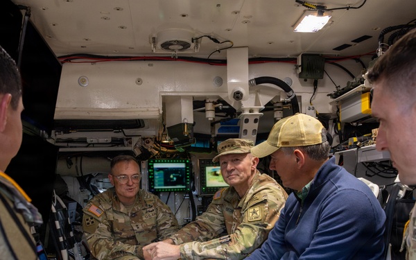 Chief of Staff of the U.S. Army NGC2 Visit