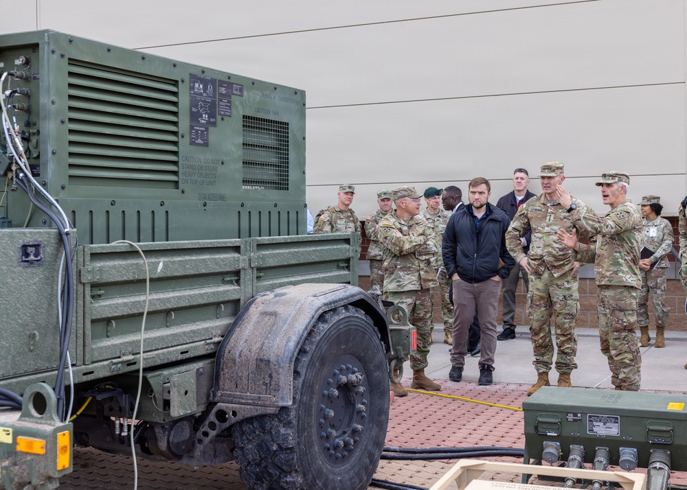 Chief of Staff of the U.S. Army NGC2 Visit