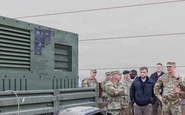 Chief of Staff of the U.S. Army NGC2 Visit