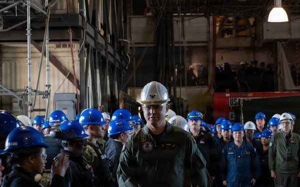 All Hands Call USS John C. Stennis (CVN 74)