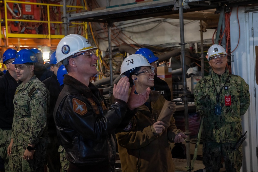All Hands Call USS John C. Stennis (CVN 74)