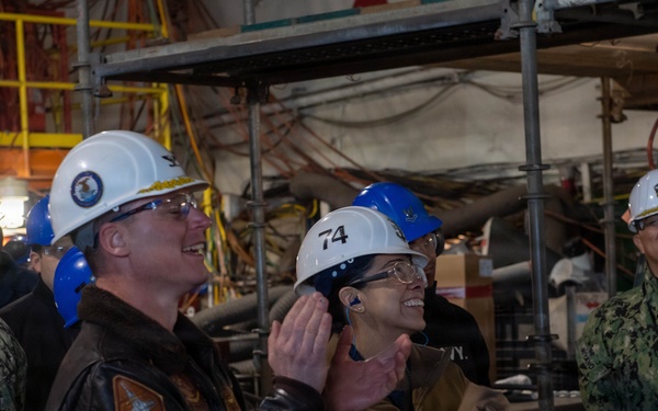 All Hands Call USS John C. Stennis (CVN 74)