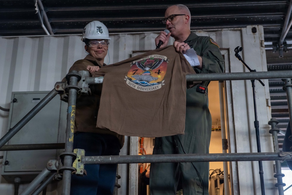 All Hands Call USS John C. Stennis (CVN 74)