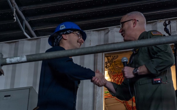 All Hands Call USS John C. Stennis (CVN 74)