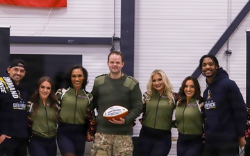 Washington Commanders visit Camp Tapa