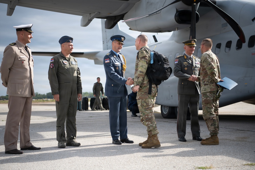 Ohio National Guard meets with Serbian partners during annual capstone visit